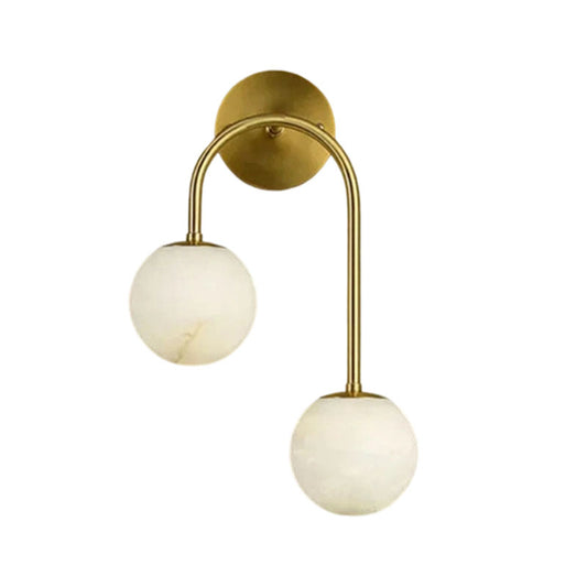 Modern Luxury Pietro Alabaster Wall Lamp