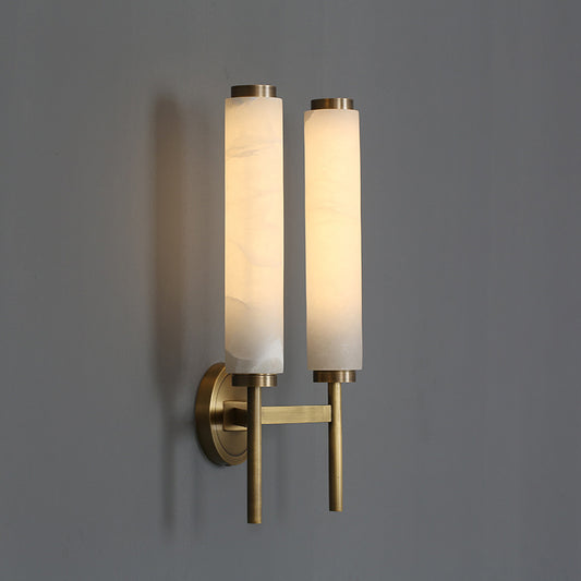 Candlestick Alabaster Wall Sconce