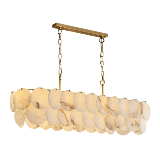 Luxury Alabaster Living Room Chandelirt
