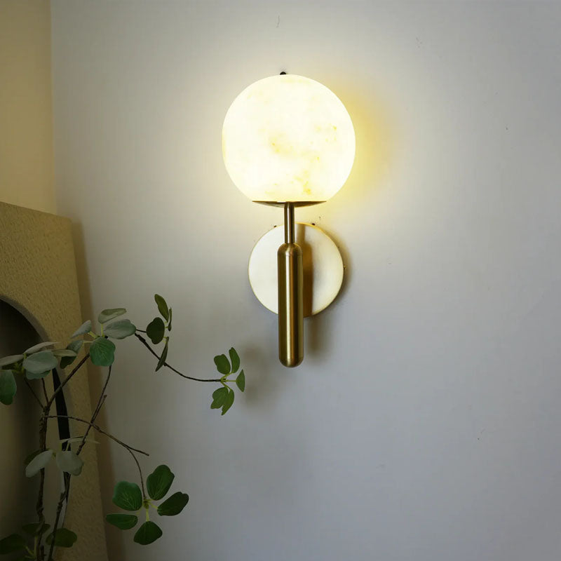 Orbis Alabaster Wall Lamp