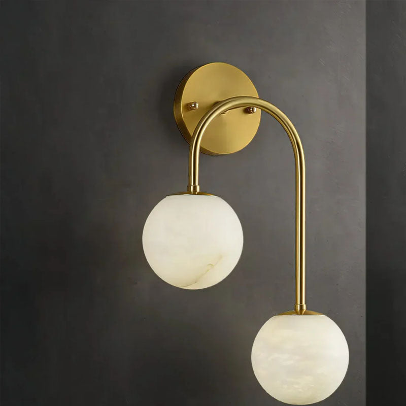 Modern Luxury Pietro Alabaster Wall Lamp