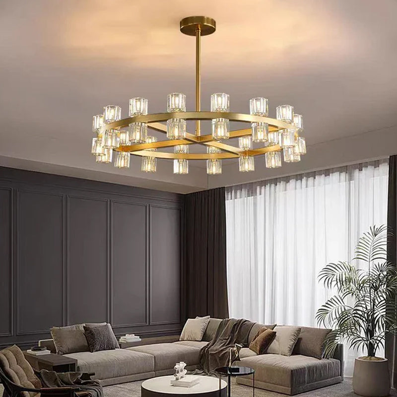 Reger Round Chandelier 36" 48" 60"