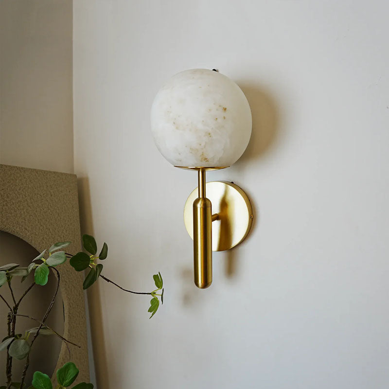 Orbis Alabaster Wall Lamp