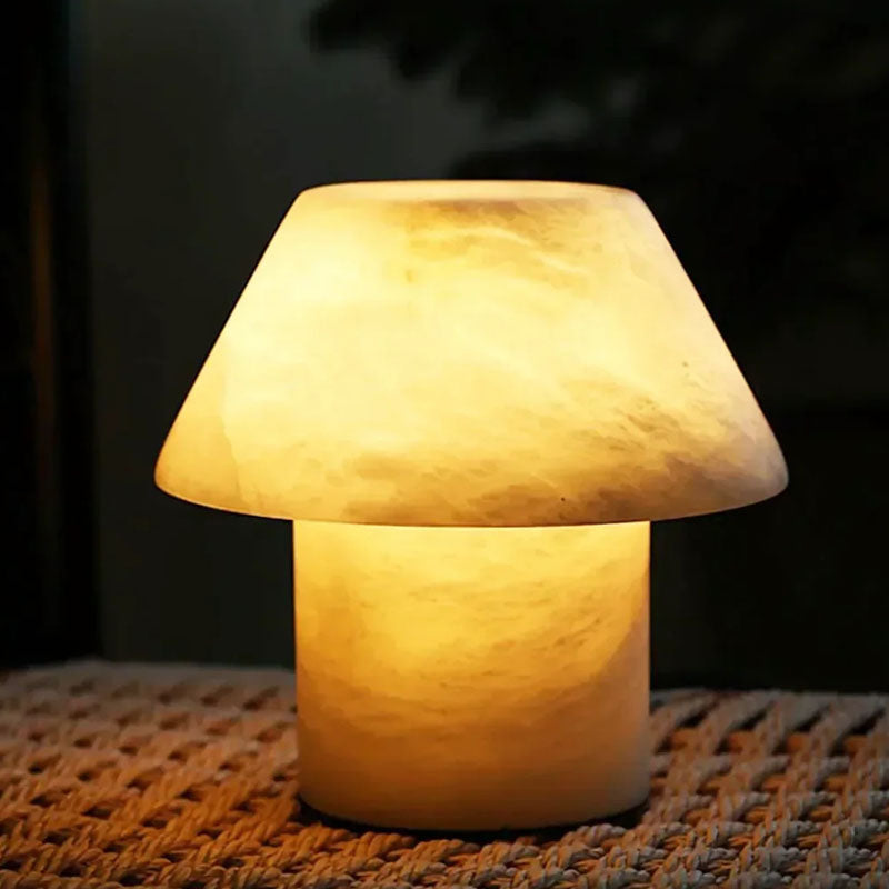 Alabaster Parachilna Petra Tapered Table Lamp