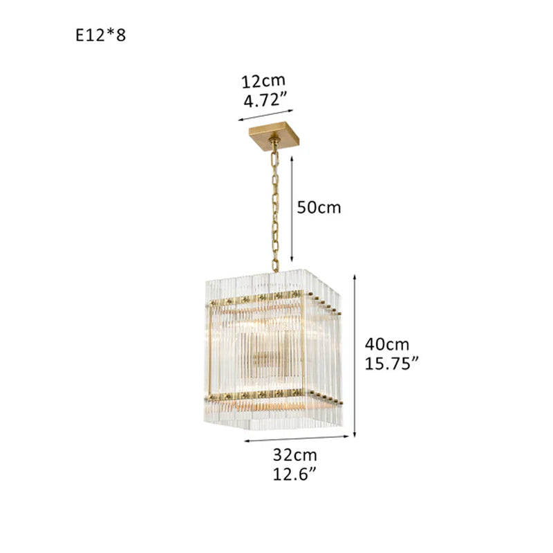 San Marco 2-tier Luxury Round Crystal Chandelier 48" in Antiqued Brass/Black Steel D12.6"