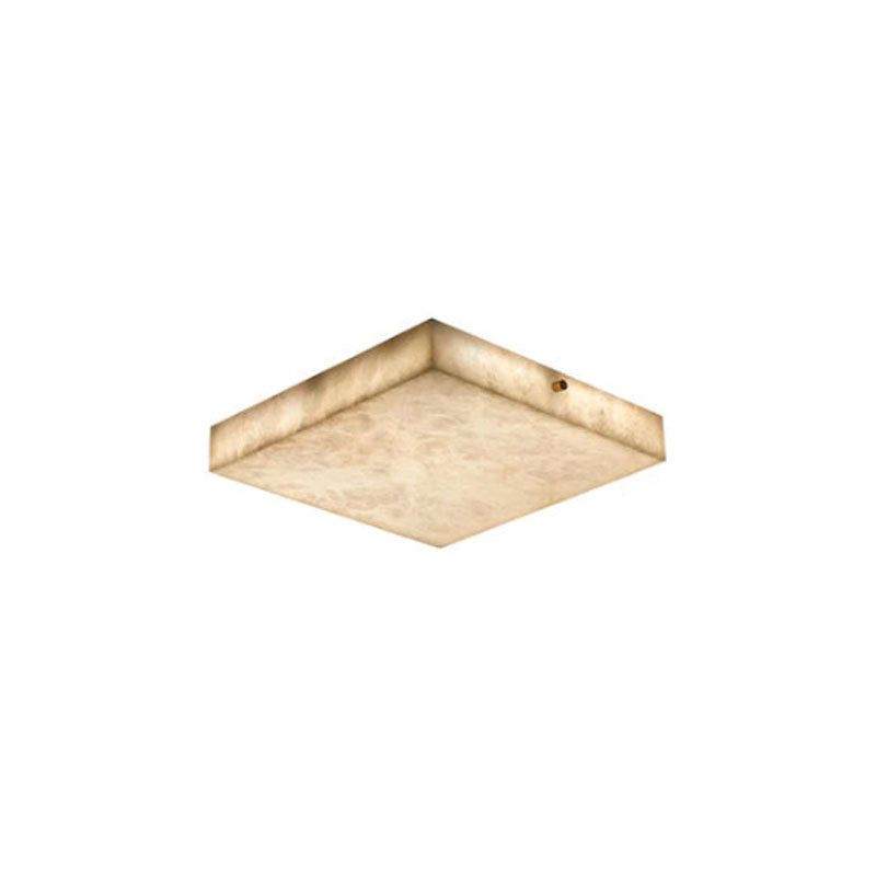 Alabaster Square Flushmount Ceiling Light