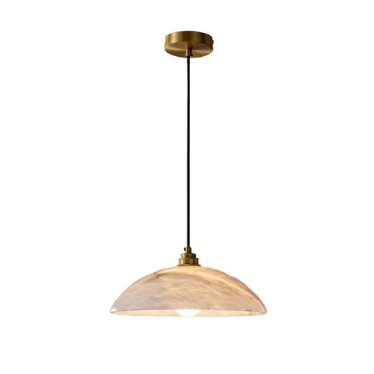 Alabaster Pendant Lamp D 11.81" Used for restaurant bar counter