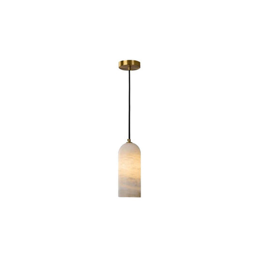 Moonshade Glow Natural Marble Pendant Lamp 1-bulb