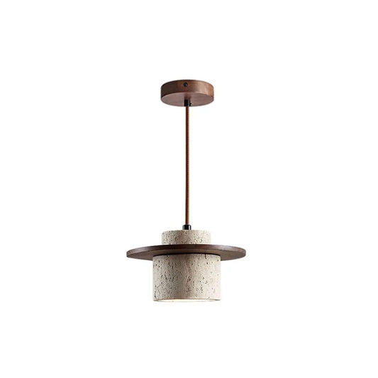 Modern Natural Stone Shade Fixture