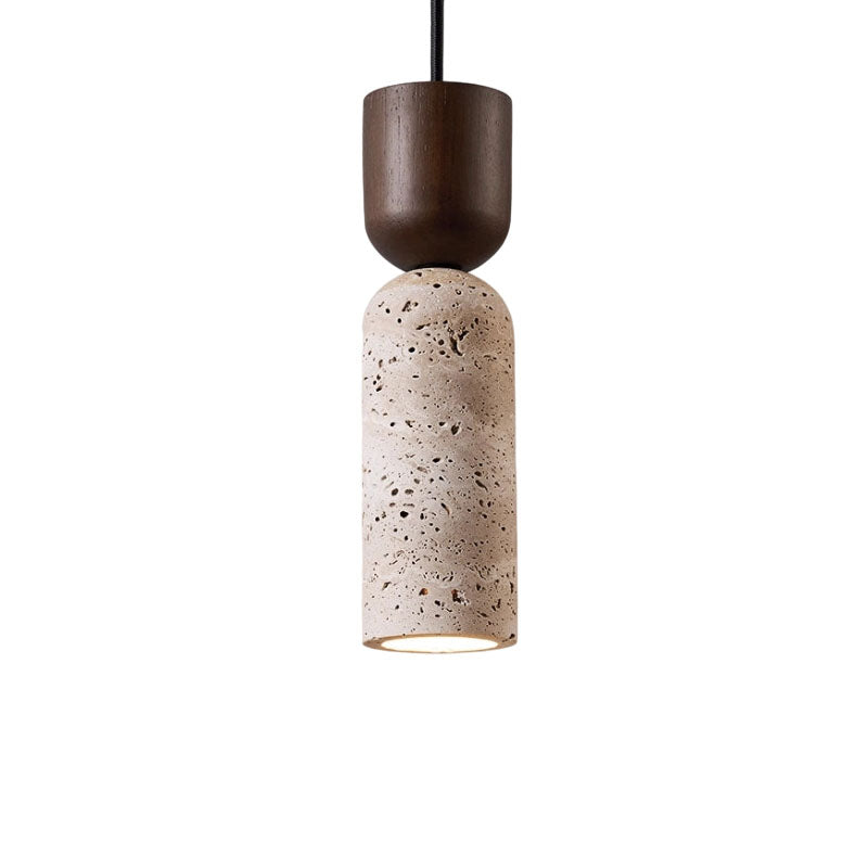 Travertine Pendant Lights Are Suitable For Bar Counters And Aisles