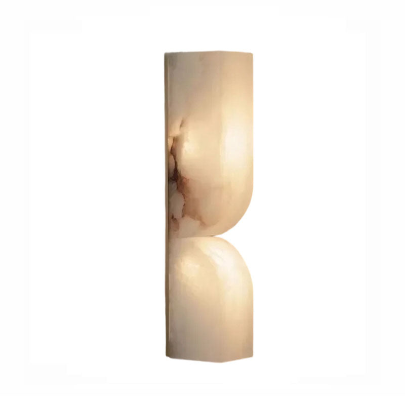 Rectangular Alabaster Essence Wall Sconce – NnahuajuLighting