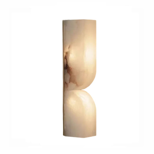 Rectangular Alabaster Essence Wall Sconce – NnahuajuLighting
