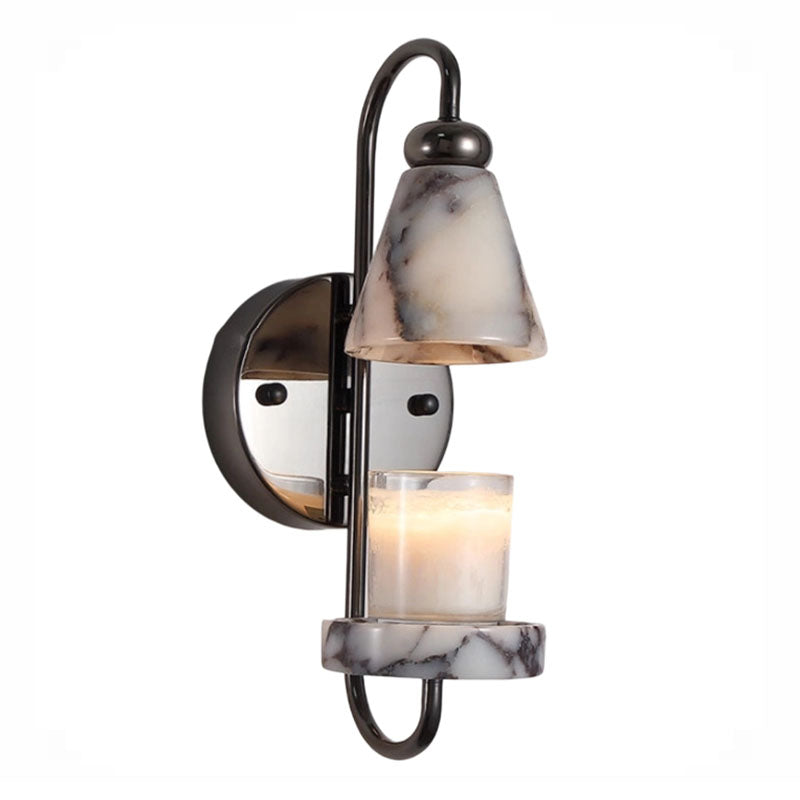Natural Marble Decorative Wall Sconce