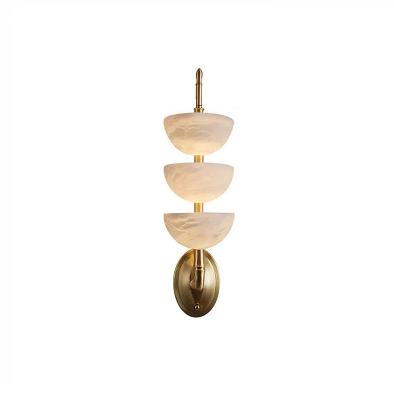 Candlestick Alabaster Wall Lamp