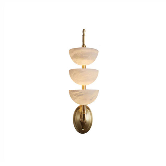 Candlestick Alabaster Wall Lamp