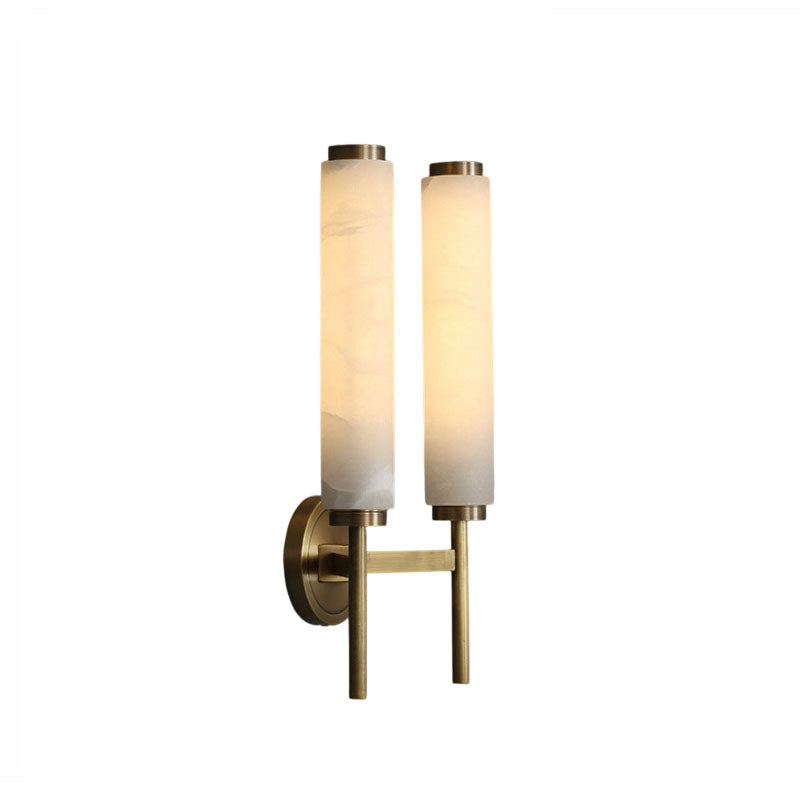 Candlestick Alabaster Wall Sconce