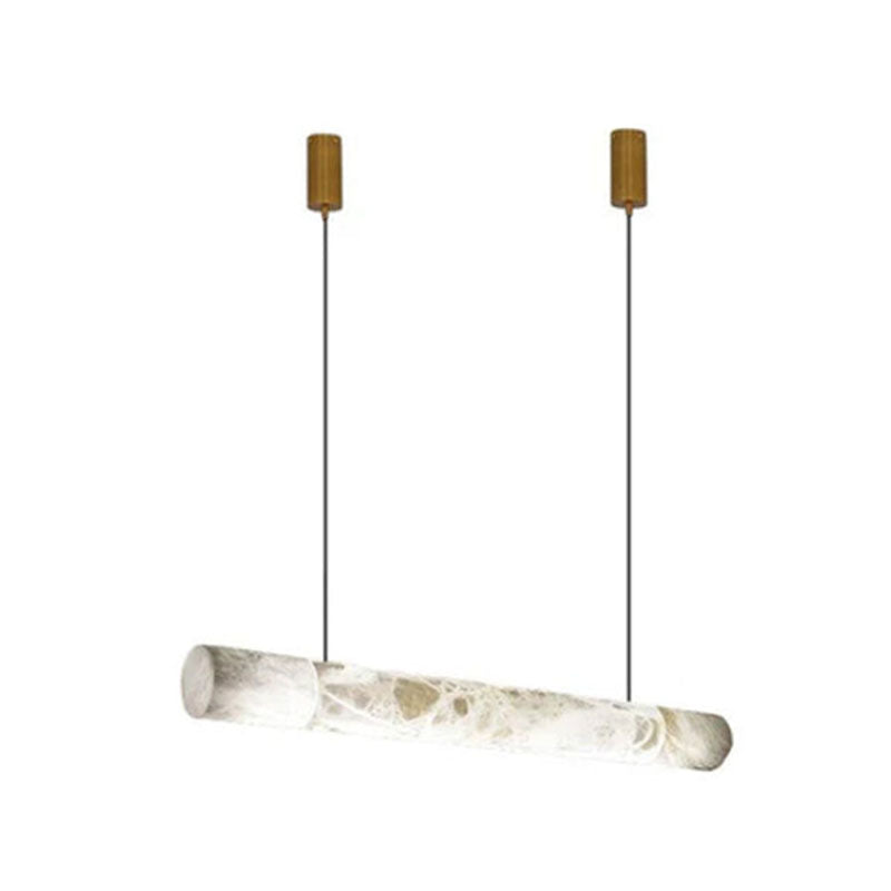 Minimalist Long Cord Ceiling Pendant Alabaster Lighting | 120/150cm Length