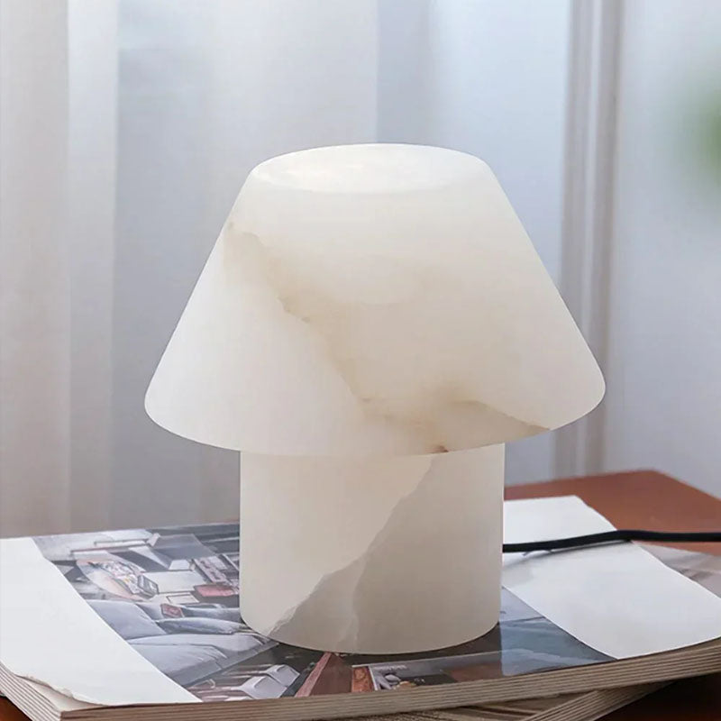 Alabaster Parachilna Petra Tapered Table Lamp