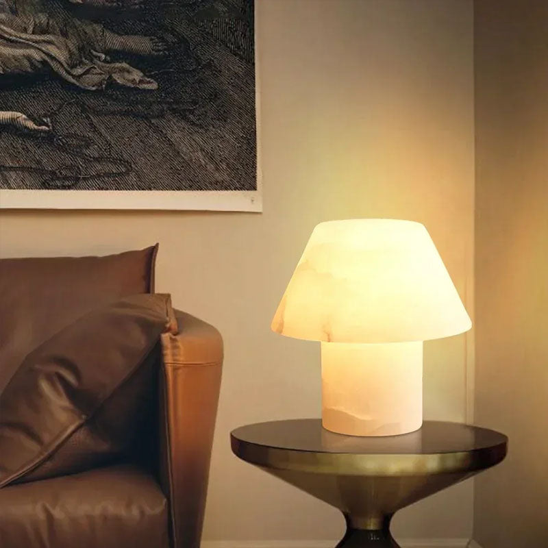 Alabaster Parachilna Petra Tapered Table Lamp