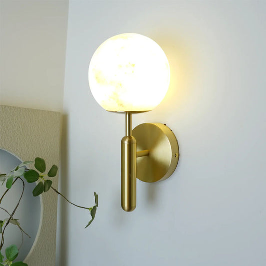 Orbis Alabaster Wall Lamp