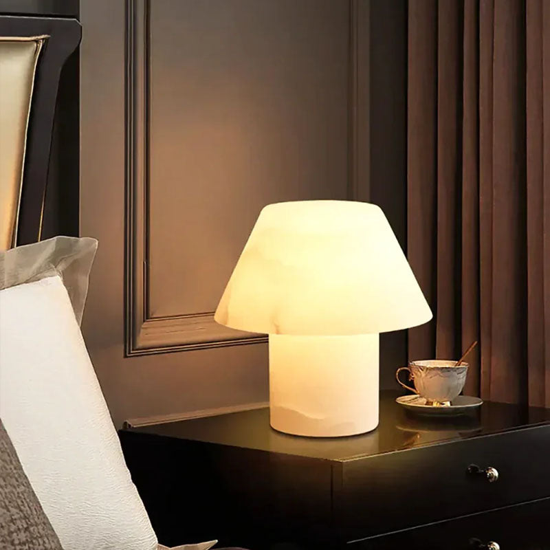 Alabaster Parachilna Petra Tapered Table Lamp