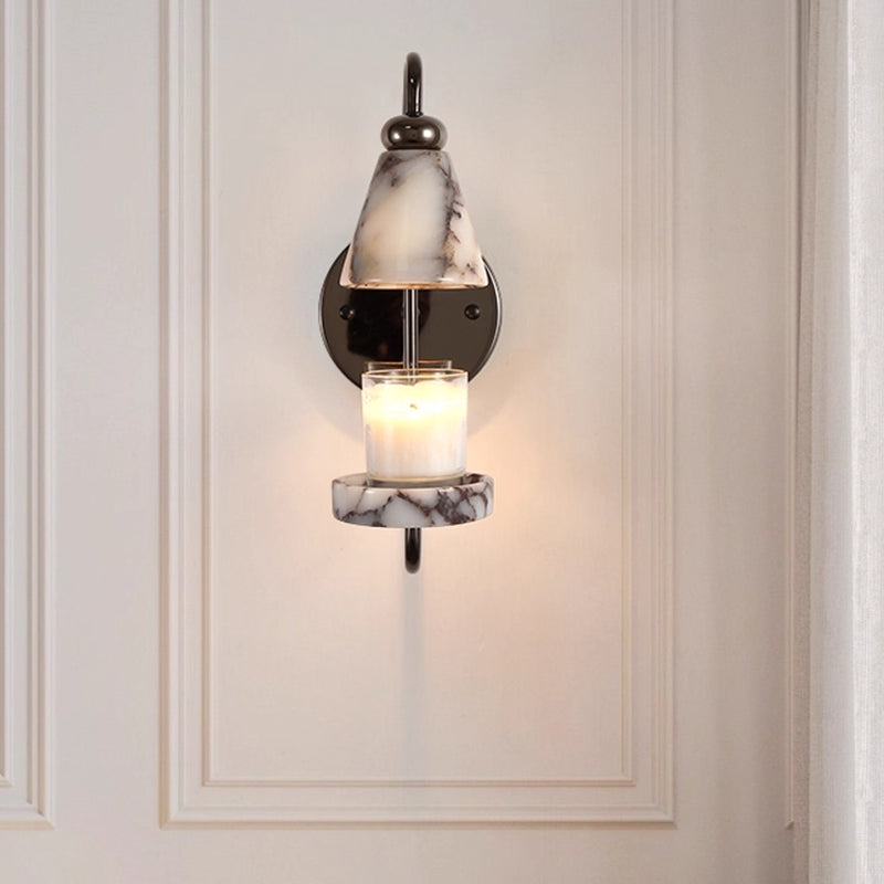 Natural Marble Decorative Wall Sconce