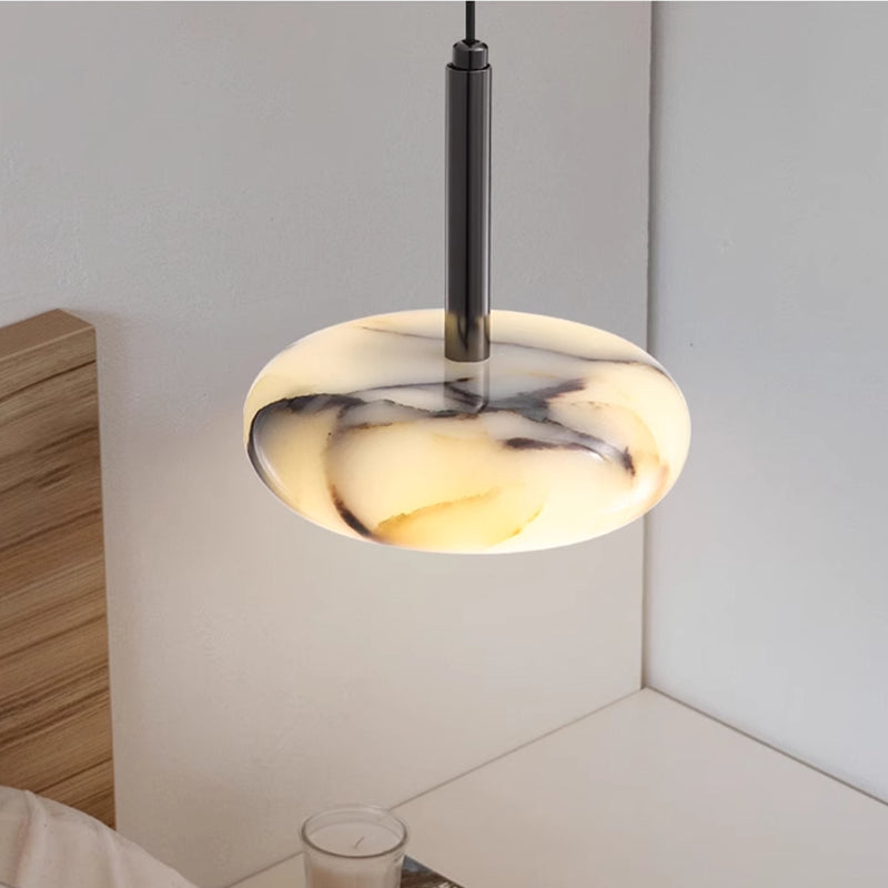 Dining Room Pendant Lamp L31.5" Marble