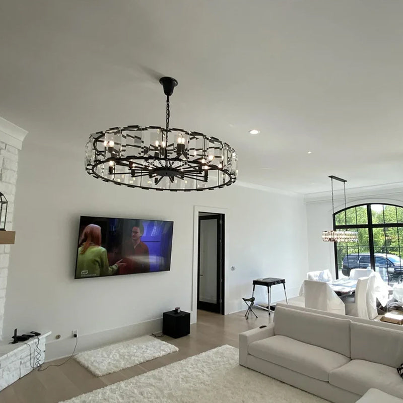 Charles Modern Crystal Round Chandelier