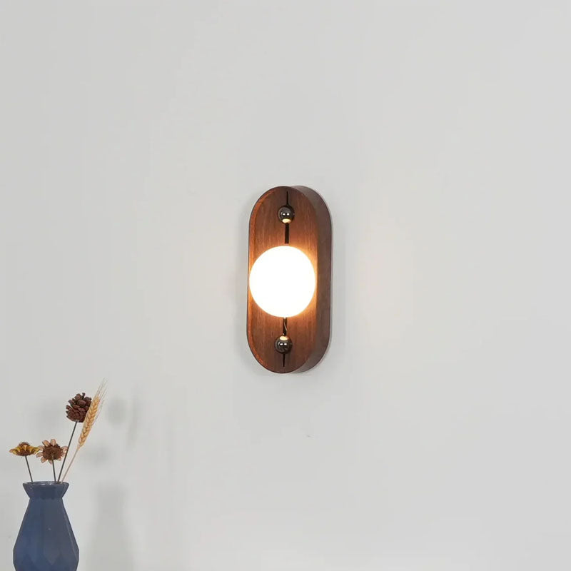 Alabaster Bezel Wall Lamp