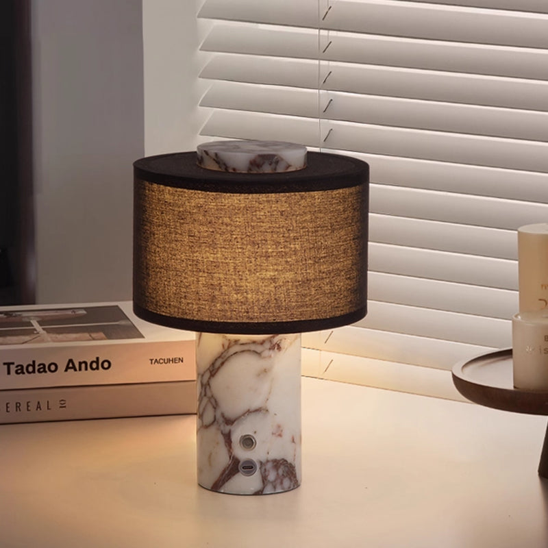 Wireless charging touch table lamp for bedroom bedside table night light