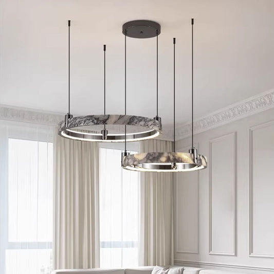 Luxury Living Room Marble Chandelier