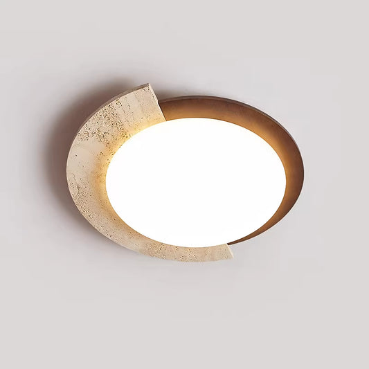 Travertine Ceiling Light