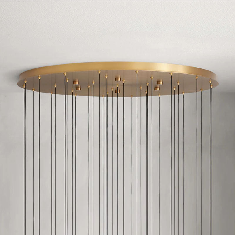 Modern 15'' 23'' 35'' 57'' Round Chandelier Lighting
