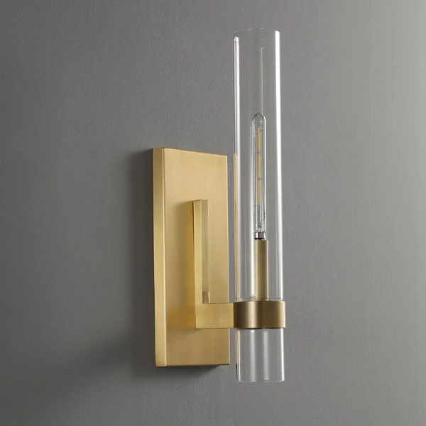 Nova Glass Grand Wall Sconce 18"H