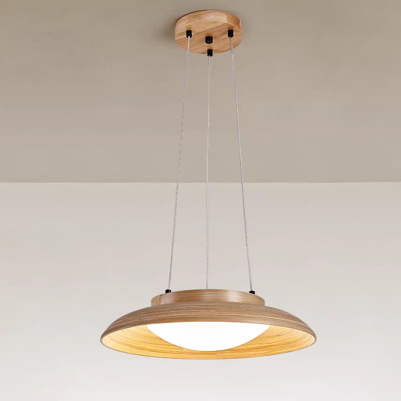 Natural Bamboo Chandelier