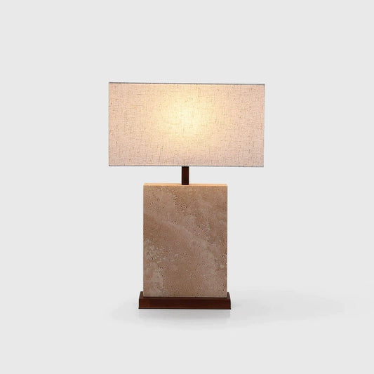 Retro-style bedside table lamp