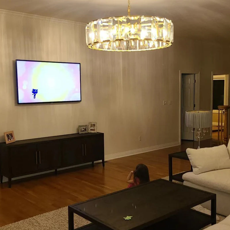 Charles Modern Crystal Round Chandelier