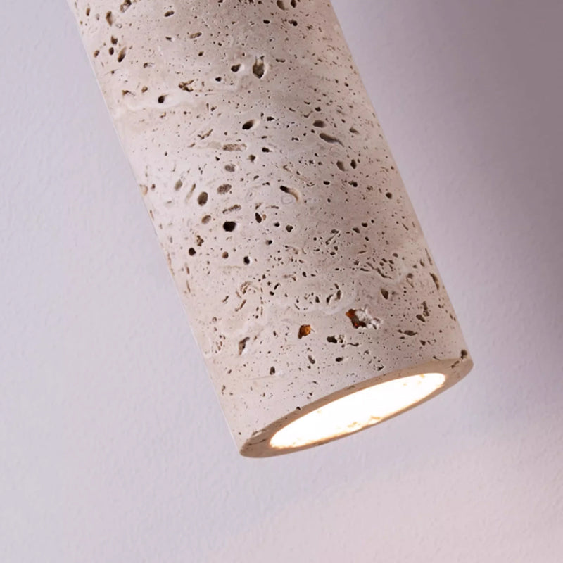 Travertine Pendant Lights Are Suitable For Bar Counters And Aisles