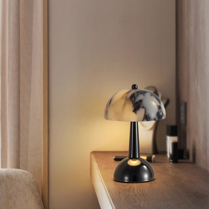 Rechargeable table lamp, marble Lighting
