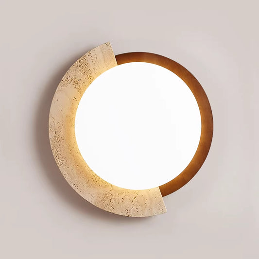 Travertine Ceiling Light