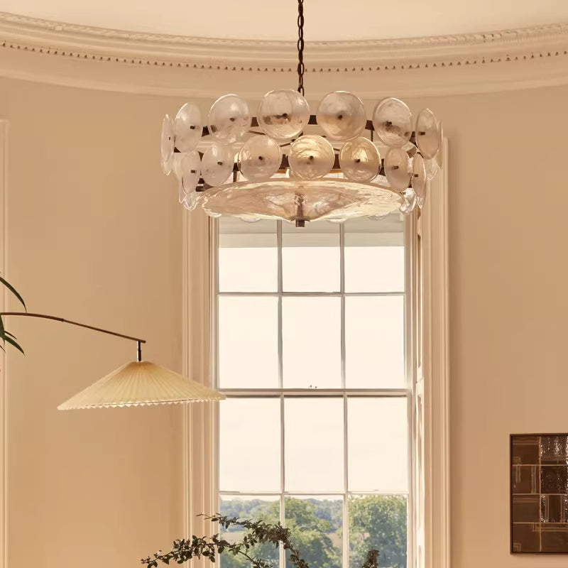 Modern Glass Chandelier