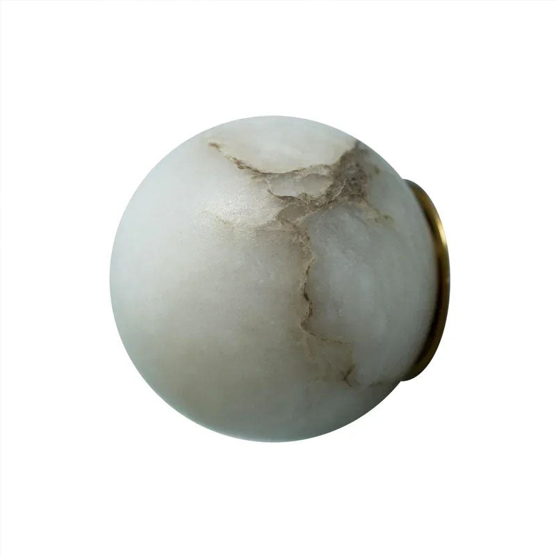 Orb Alabaster Wall Lamp