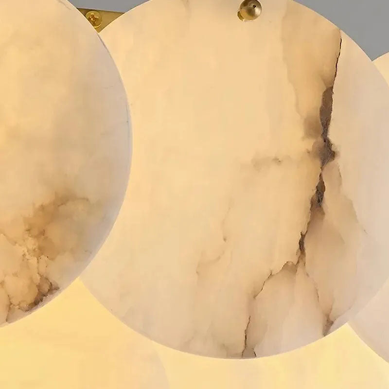 Luxury Alabaster Living Room Chandelirt