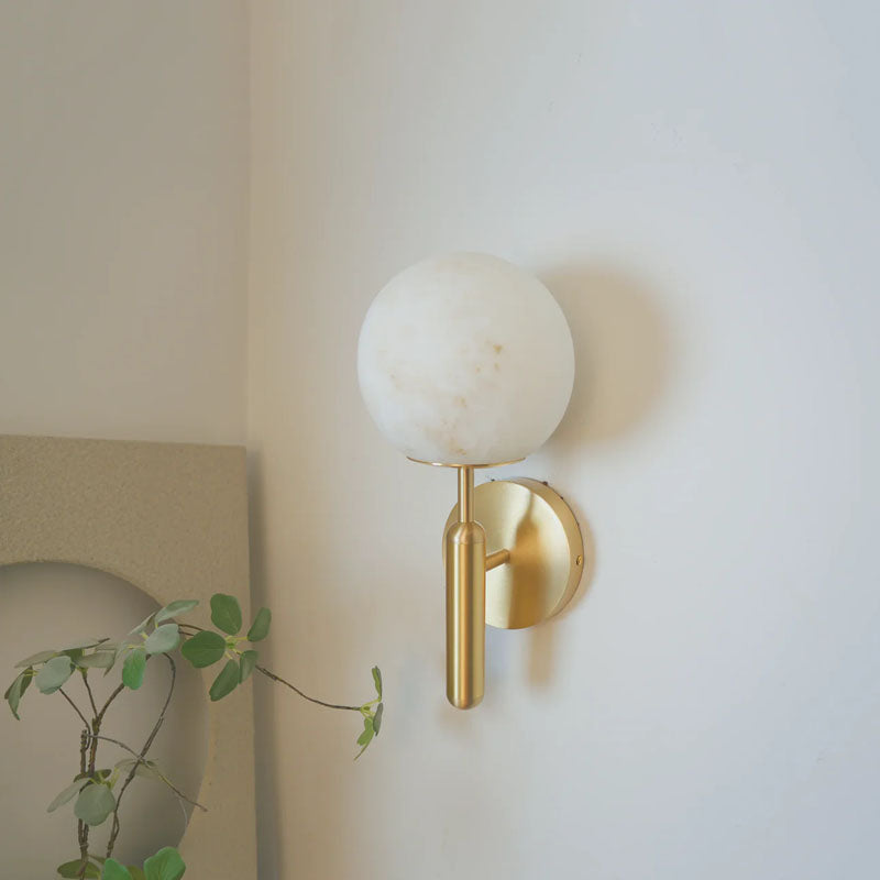 Orbis Alabaster Wall Lamp