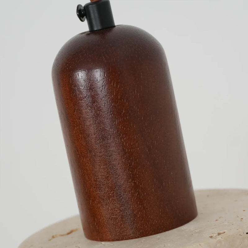 Travertine Cylinder Pendant Light