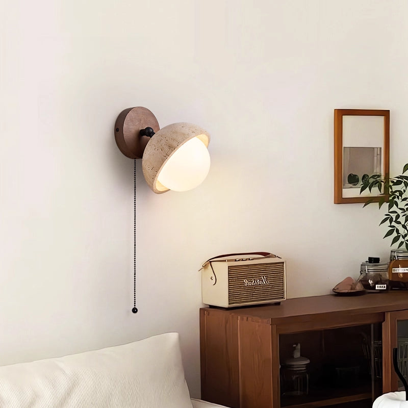 N-Wall Lamp With Pull Cord
