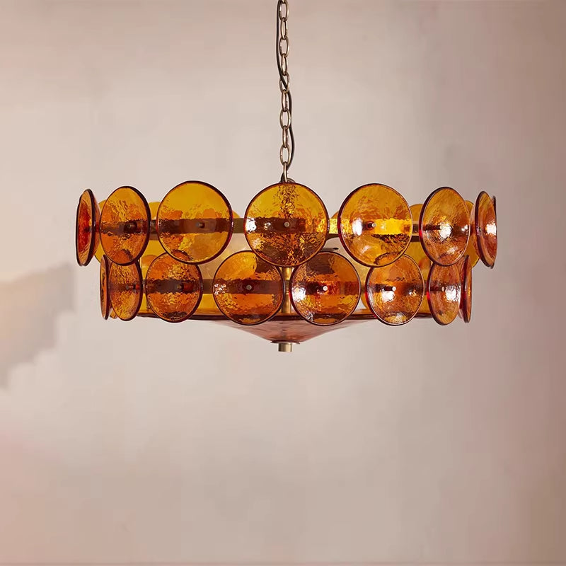 Modern Glass Chandelier