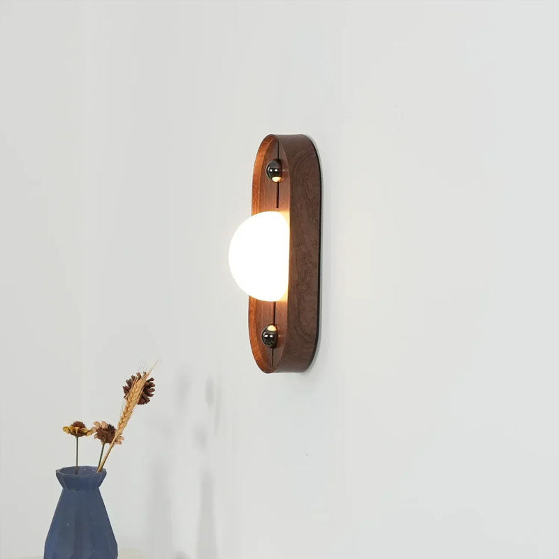 Alabaster Bezel Wall Lamp