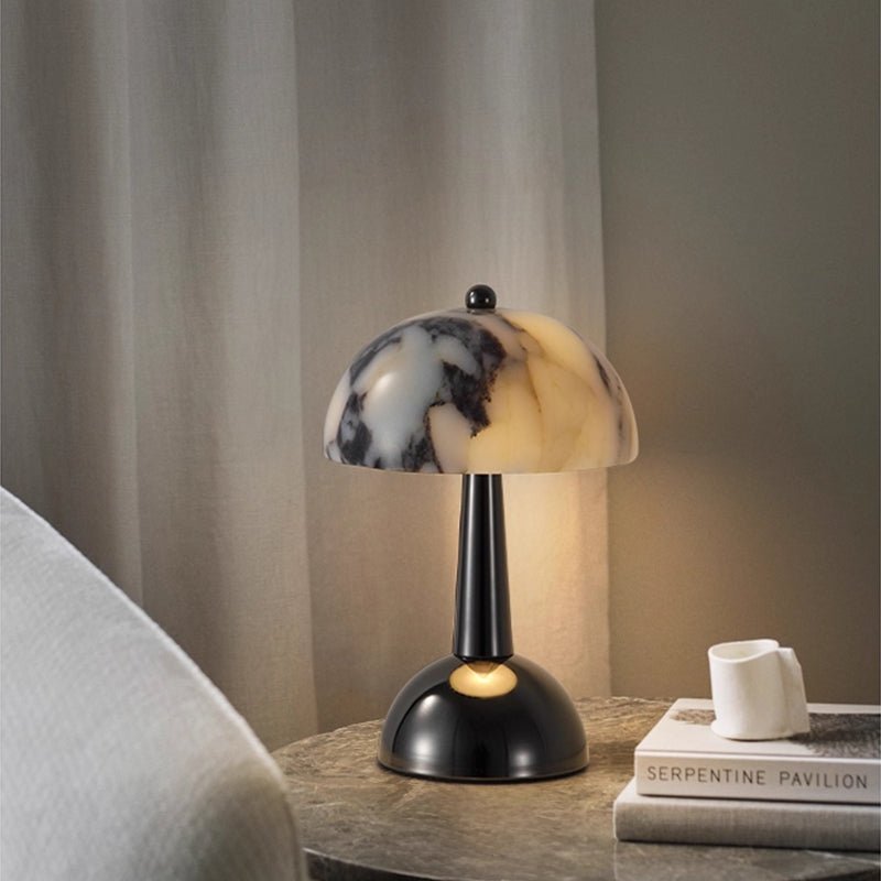 Rechargeable table lamp, marble Lighting
