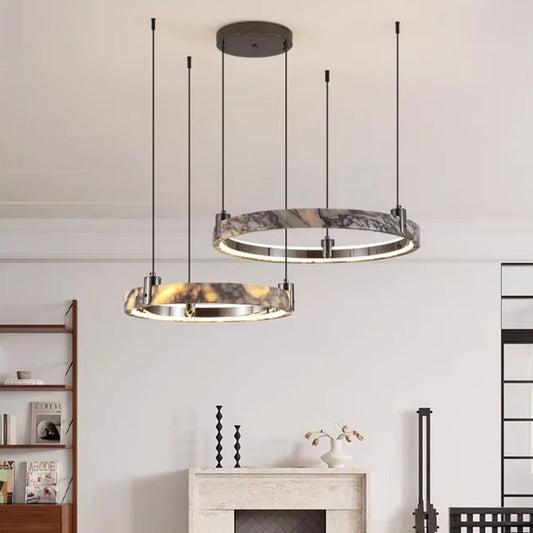 Luxury Living Room Marble Chandelier
